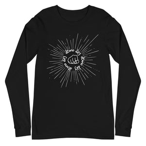 Demo Day Fist - Unisex Long Sleeve Tee - Real Estate Investor Gear