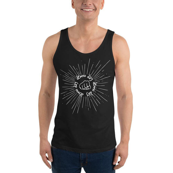 Demo Day Fist - Unisex Tank Top - Real Estate Investor Gear