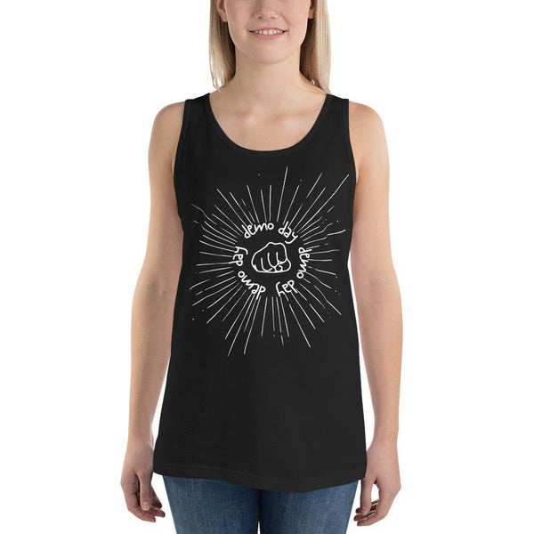 Demo Day Fist - Unisex Tank Top - Real Estate Investor Gear