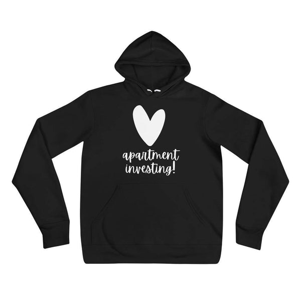 Heart Apartments - Unisex hoodie - Real Estate Investor Gear