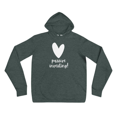 Heart Passive - Unisex hoodie - Real Estate Investor Gear