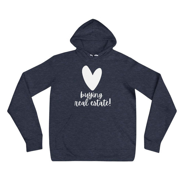 Heart Buying RE - Unisex hoodie - Real Estate Investor Gear