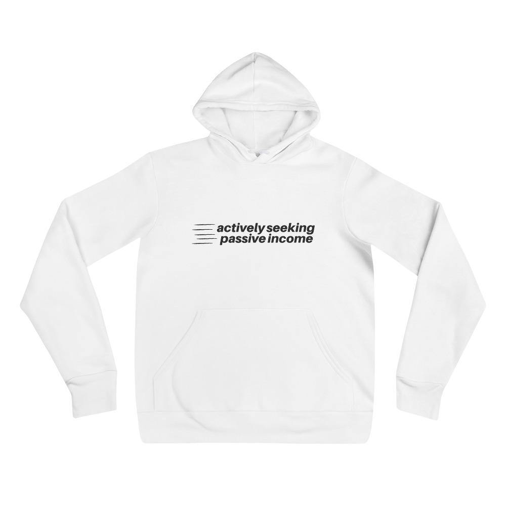 Actively Passive - Unisex hoodie - Real Estate Investor Gear