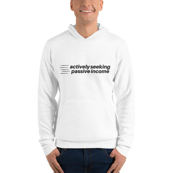 Actively Passive - Unisex hoodie - Real Estate Investor Gear