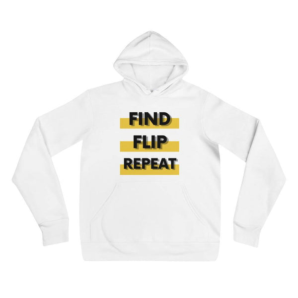 Find Flip - Unisex hoodie - Real Estate Investor Gear