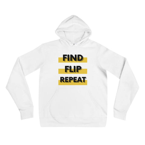 Find Flip - Unisex hoodie - Real Estate Investor Gear