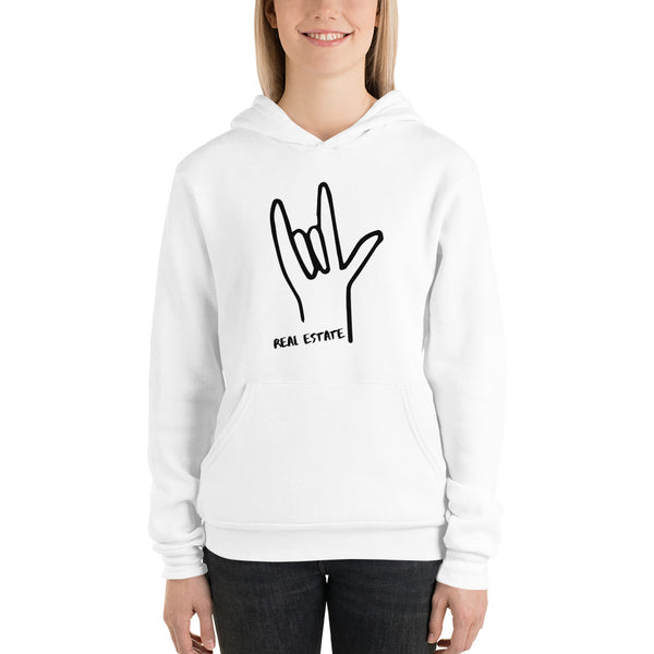 I Love RE Hand - Unisex hoodie