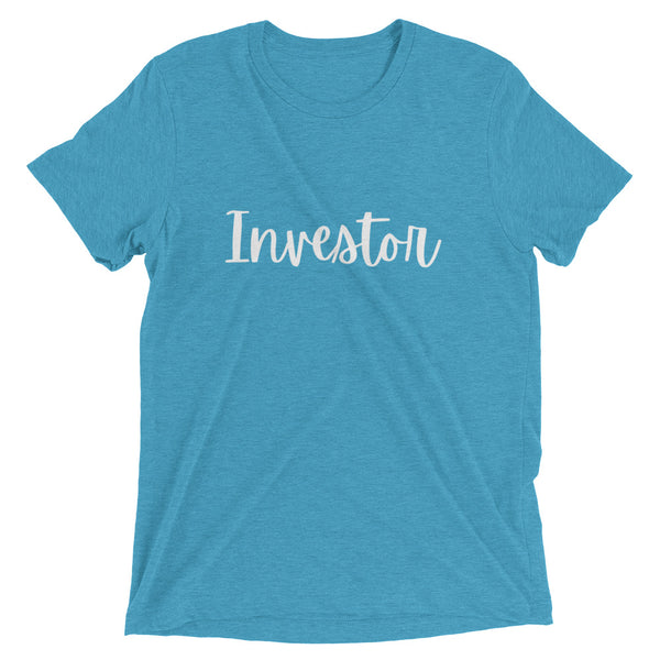 Investor Cursive - Short sleeve t-shirt