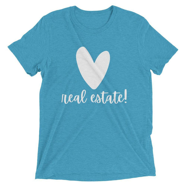 Heart RE - Short sleeve t-shirt - Real Estate Investor Gear