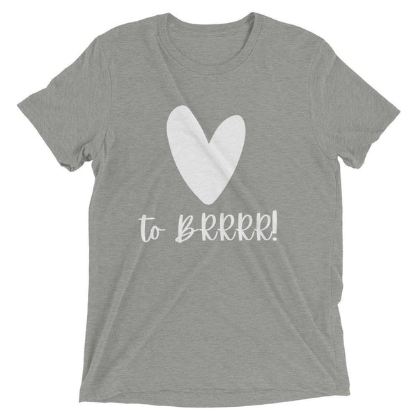 Heart BRRRR - Short sleeve t-shirt - Real Estate Investor Gear