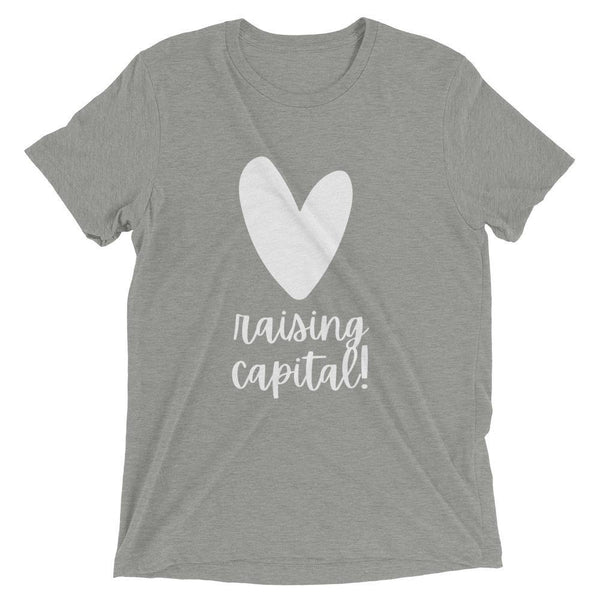 Heart Capital Raising - Short sleeve t-shirt - Real Estate Investor Gear