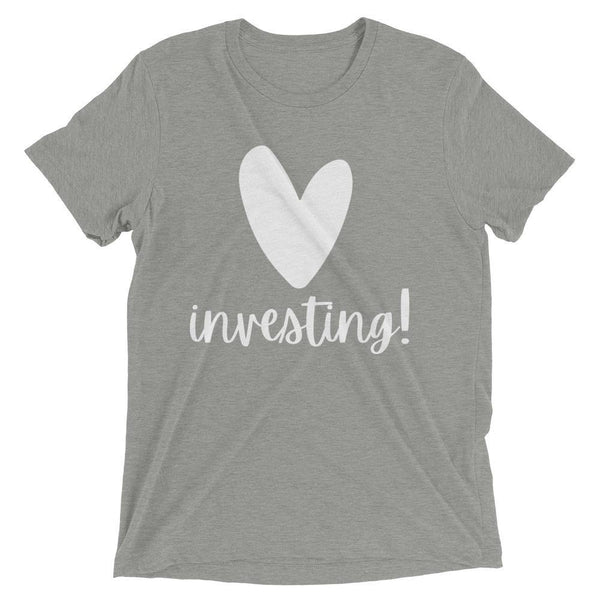 Heart Investing - Short sleeve t-shirt - Real Estate Investor Gear