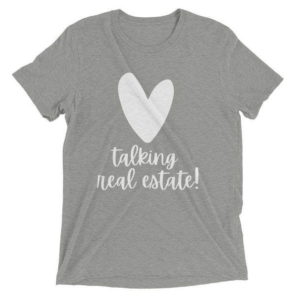 Heart Talking RE - Short sleeve t-shirt - Real Estate Investor Gear