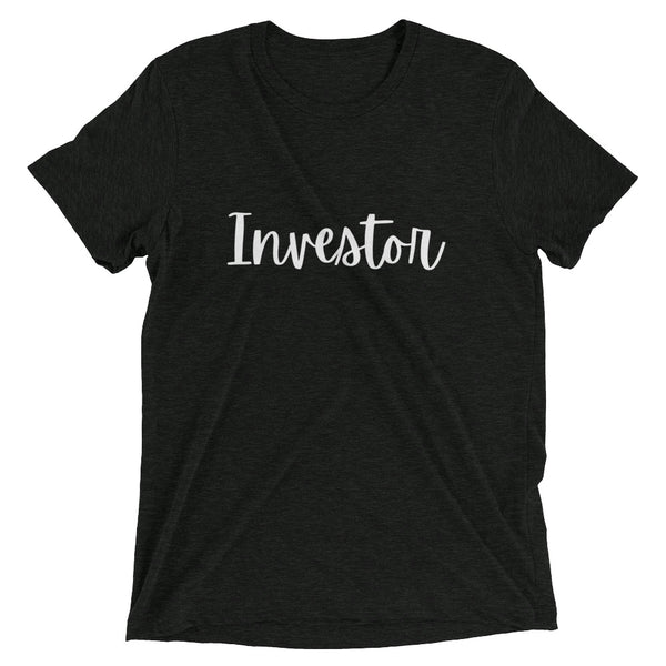 Investor Cursive - Short sleeve t-shirt