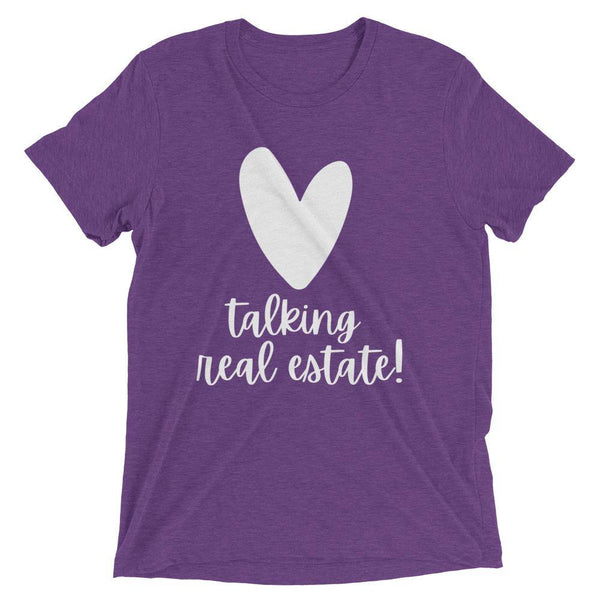 Heart Talking RE - Short sleeve t-shirt - Real Estate Investor Gear