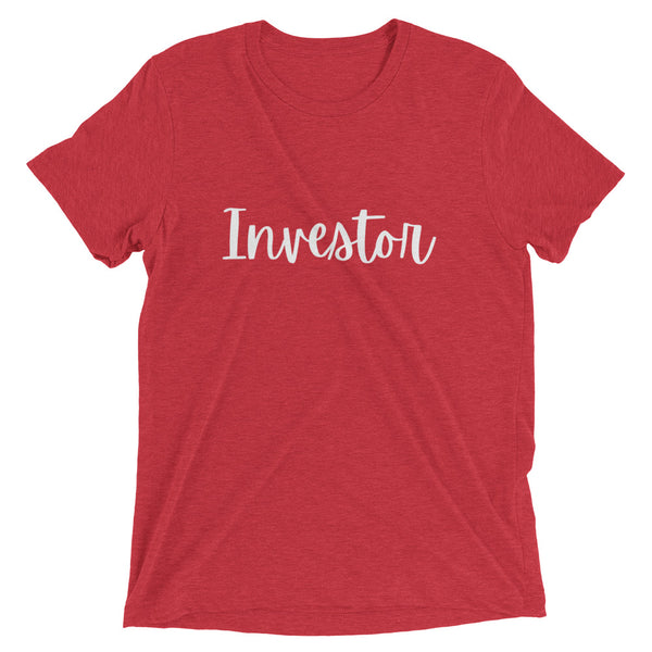 Investor Cursive - Short sleeve t-shirt