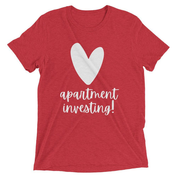 Heart Apartments - Short sleeve t-shirt - Real Estate Investor Gear