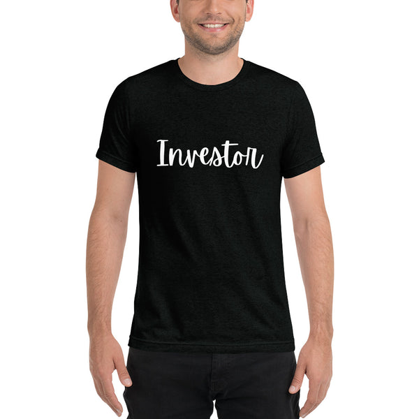 Investor Cursive - Short sleeve t-shirt