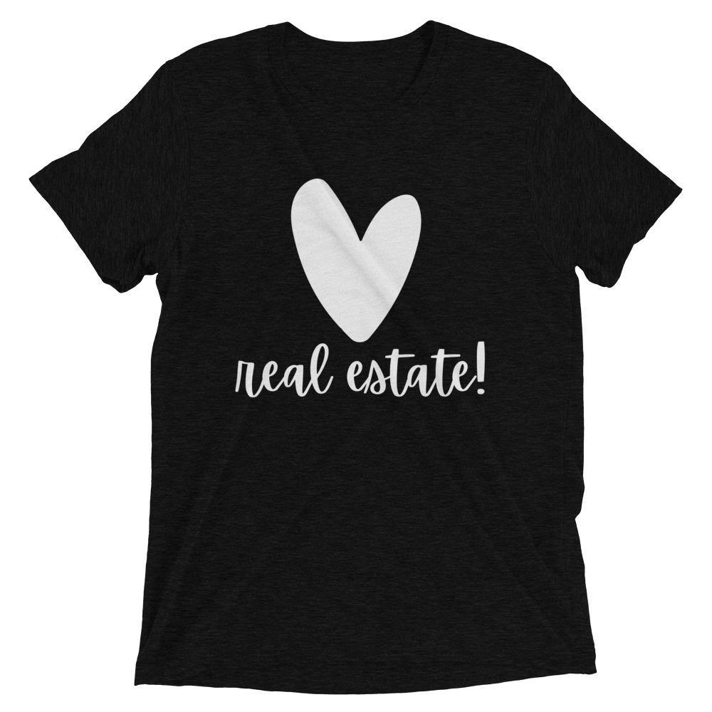 Heart RE - Short sleeve t-shirt - Real Estate Investor Gear