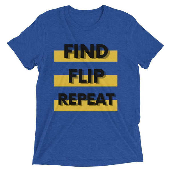 Find Flip - Short sleeve t-shirt - Real Estate Investor Gear