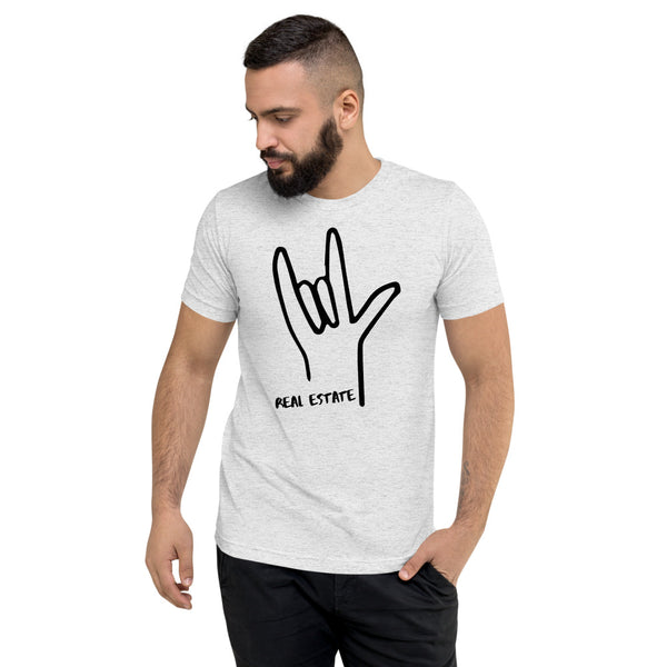 I Love RE Hand - Short sleeve t-shirt