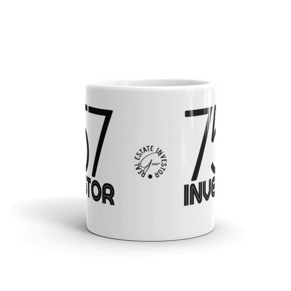 757 Investor - White glossy mug - Real Estate Investor Gear