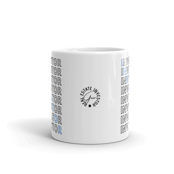 Investor Multi - White glossy mug