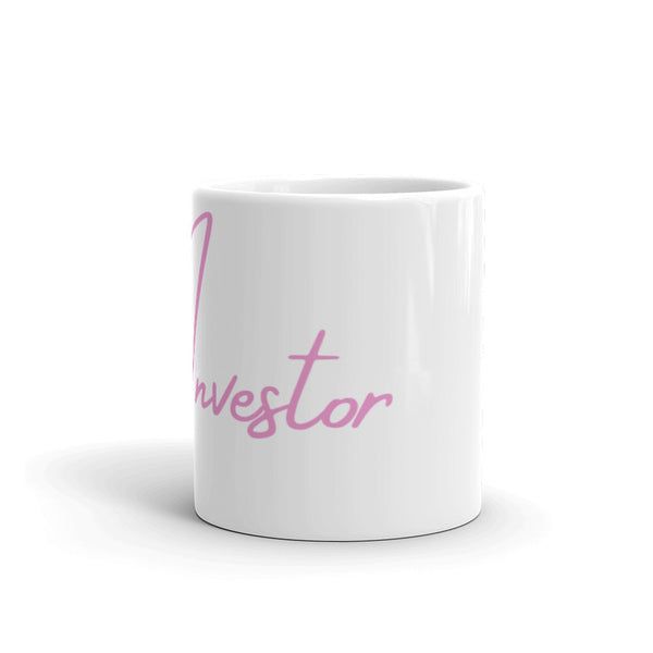 Investor Script - White glossy mug