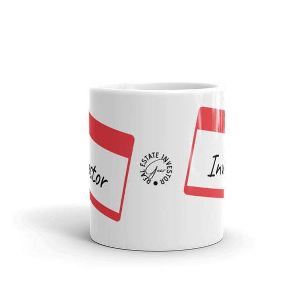 Investor Tag - White glossy mug