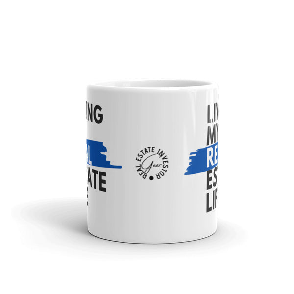 RE Life - White glossy mug