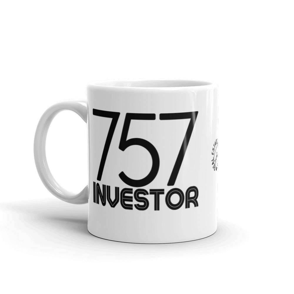 757 Investor - White glossy mug - Real Estate Investor Gear