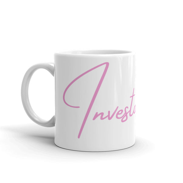 Investor Script - White glossy mug