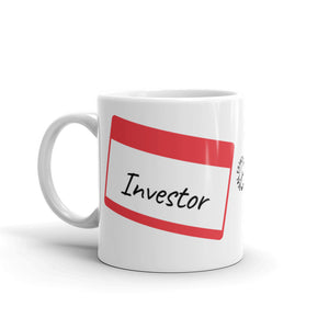 Investor Tag - White glossy mug