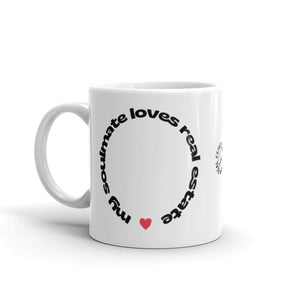 Soulmate - White glossy mug