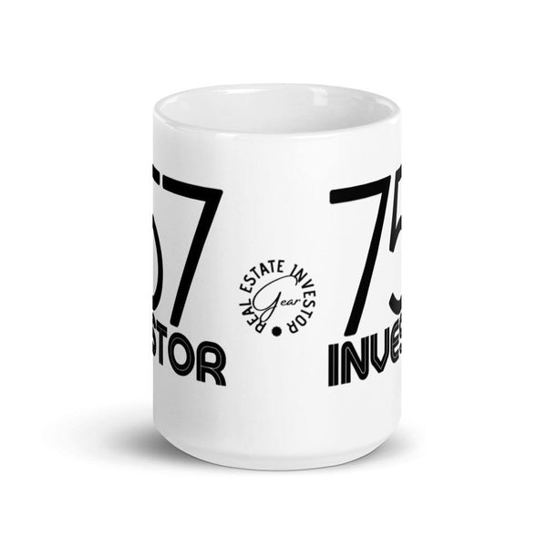 757 Investor - White glossy mug - Real Estate Investor Gear