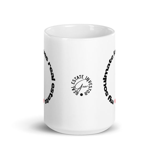 Soulmate - White glossy mug