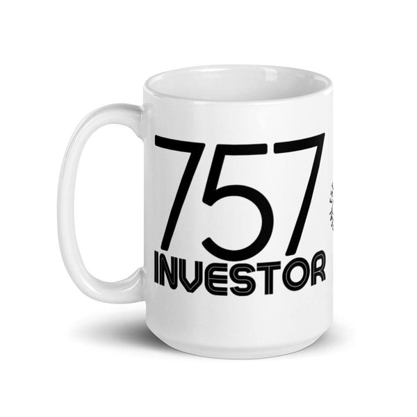 757 Investor - White glossy mug - Real Estate Investor Gear