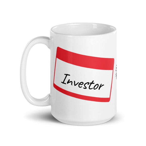 Investor Tag - White glossy mug