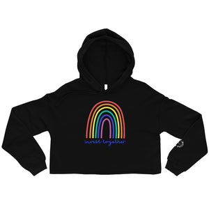 Invest Together - Crop Hoodie