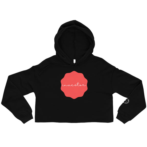 Investor Circle Badge - Crop Hoodie