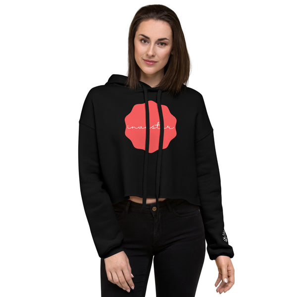 Investor Circle Badge - Crop Hoodie