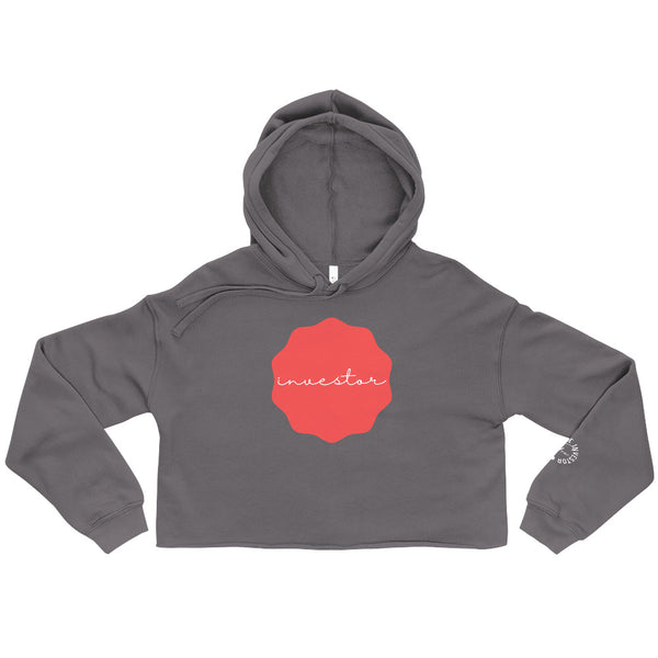 Investor Circle Badge - Crop Hoodie