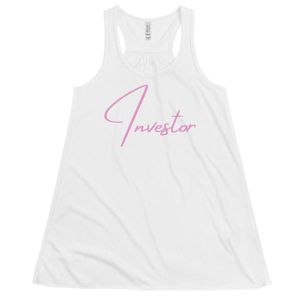 Investor Script - Women's Flowy Racerback Tank