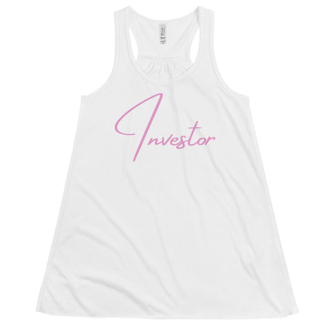 Investor Script - Women's Flowy Racerback Tank