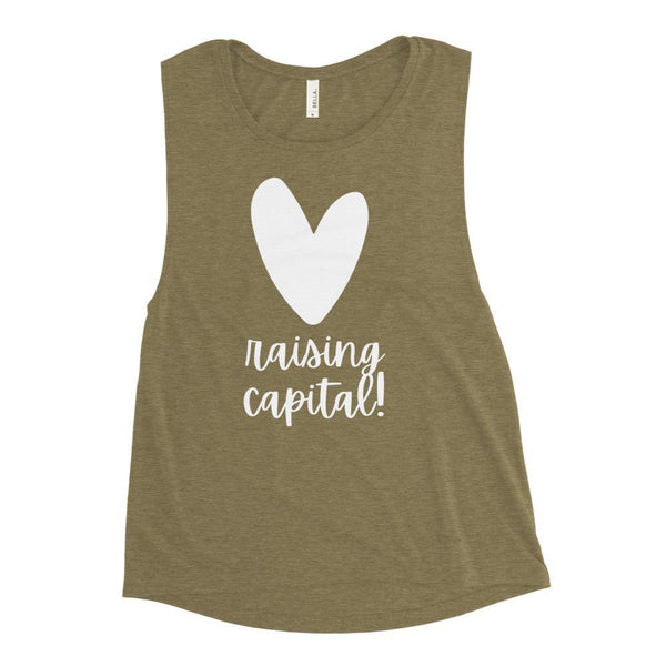 Heart Capital Raising - Ladies’ Muscle Tank - Real Estate Investor Gear