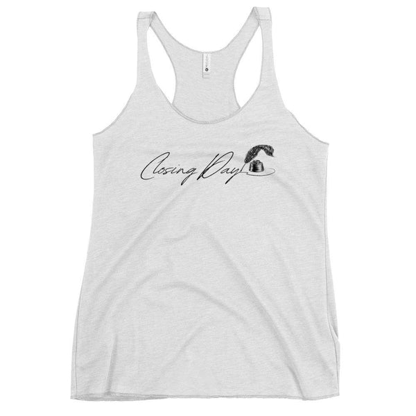 Closing Day - Women's Racerback Tank - Real Estate Investor Gear