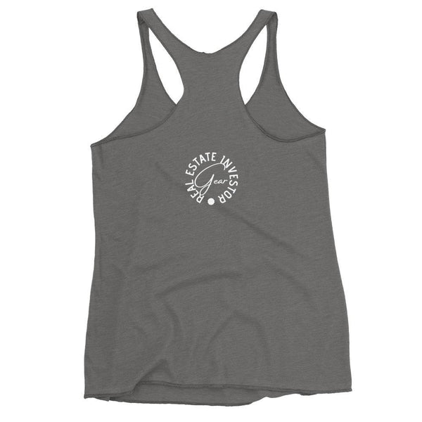 Heart Agent - Women's Racerback Tank - Real Estate Investor Gear