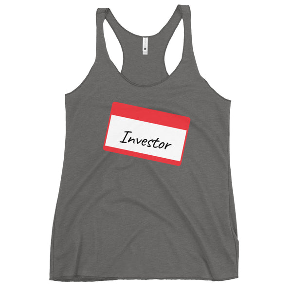 Investor Tag - Women's Racerback Tank