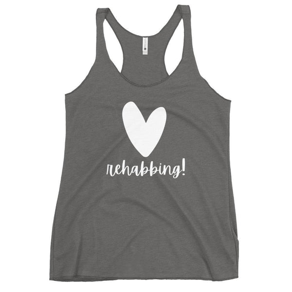 Heart Rehabbing - Women's Racerback Tank - Real Estate Investor Gear