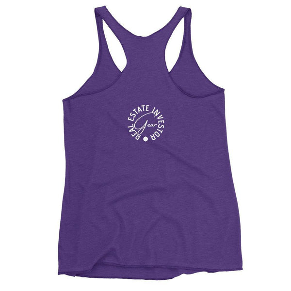 Heart Apartments - Women's Racerback Tank - Real Estate Investor Gear